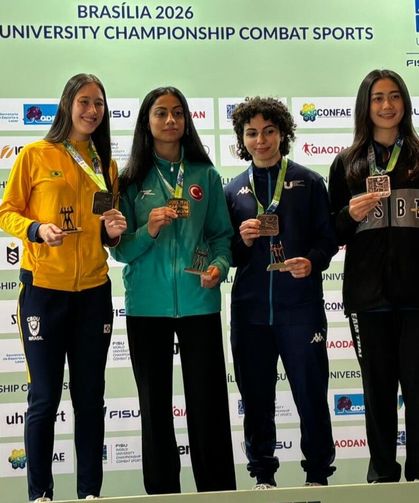 BUÜ’lü milli sporcudan uluslararası başarı