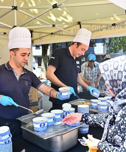 Bursa'da Muharrem ayının bereketi yaşandı