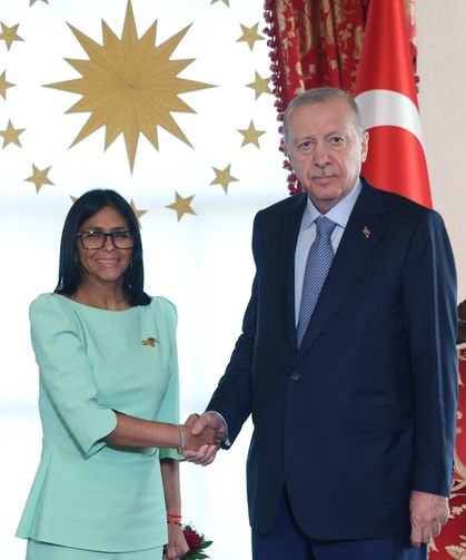 Dolmabahçe’de Türkiye-Venezuela görüşmesi