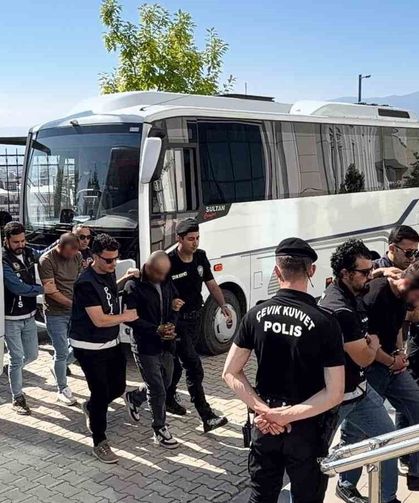 Hava destekli operasyonun ardından 23 şüpheli adliyede