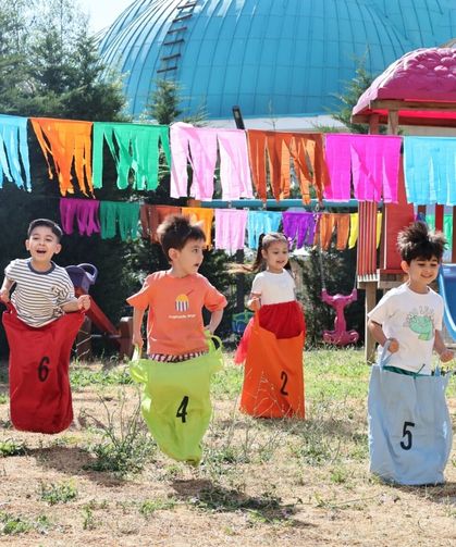 Bursalı minikler tatili şenlikle karşıladı
