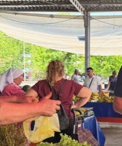 İstanbul'u terk eden Yılmaz Erdoğan pazarda ortaya çıktı!