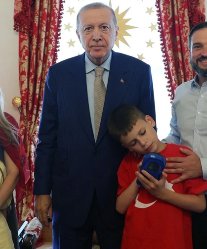 Cumhurbaşkanı Erdoğan, Joshua Harris’i kabul etti