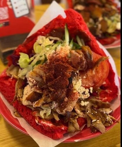 Almanya'daki 'çilekli döner' gündem oldu