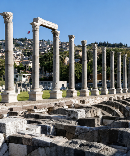 Helenistik döneme ait antik kentte yeni koruma çalışması