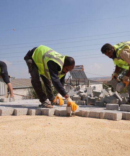 Yenişehir’de son iki yılda 100 bin metrekare parke taşı döşendi