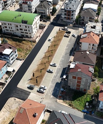 İnegöl Belediyesi'nden Yeni Mahalle'ye 64 araçlık otopark