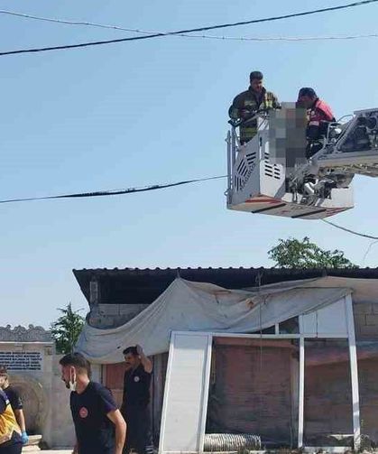 Hatay’da elektrik direğinde erkek cesedi bulundu