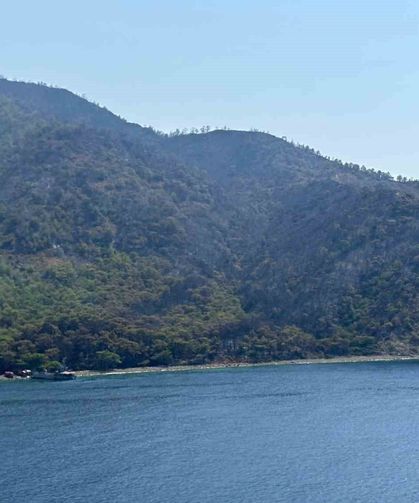 Marmaris'teki orman yangını kontrol altına alındı