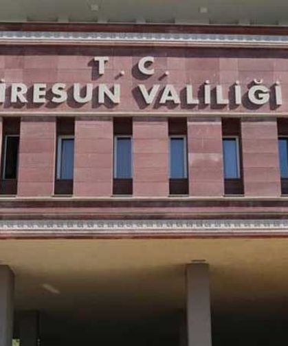 Giresun Valiliği’nden Ömer Tekin açıklaması: İdari soruşturma başlatıldı