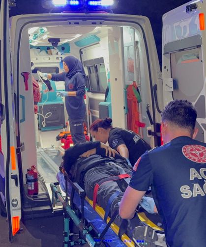 Samsun’da zincirleme kaza: 2 motosiklet sürücüsü yaralandı