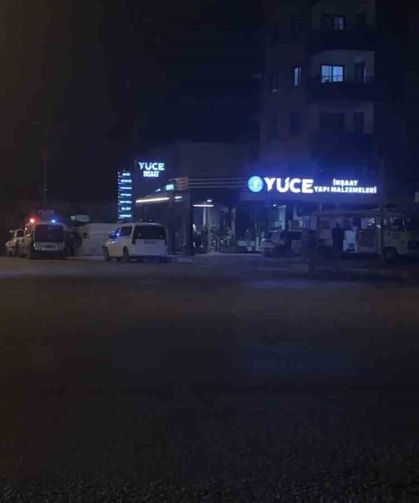Adana'da iş yerine molotofkokteyli saldırısı