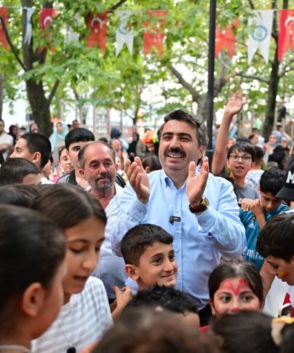 Yıldırım’da 20 binden fazla çocuk şenliklere katıldı