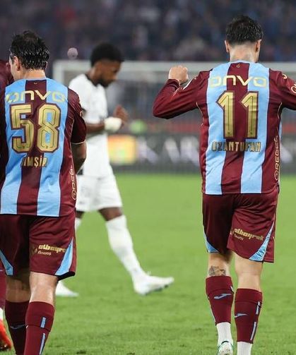 Trabzonspor Beşiktaş'ı 2 golle devirdi!