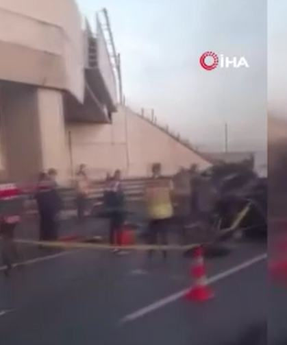 Takla atan otomobil alev aldı: 1 kişi hayatını kaybetti