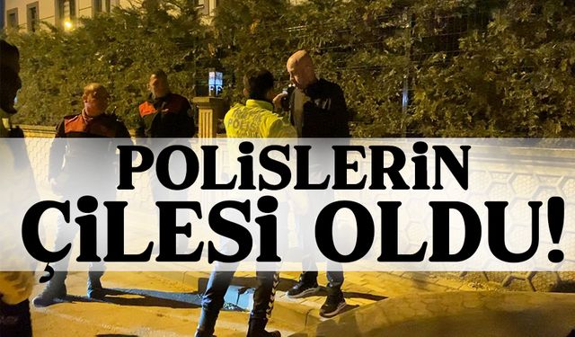 Bursa'da polisin alkollü sürücü ile imtihanı!