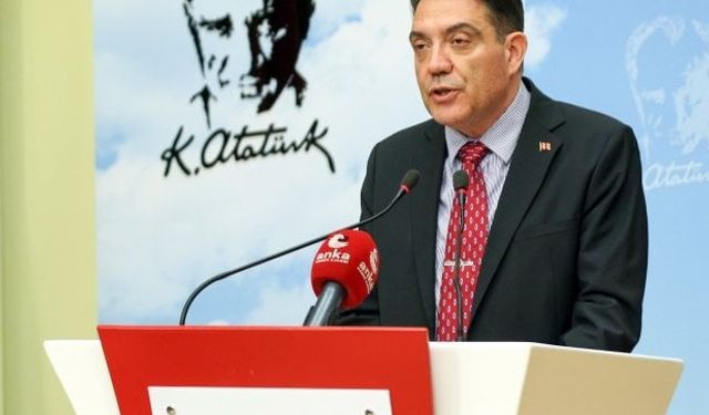 CHP’li Bağcıoğlu: Bu konu siyaset üstüdür, ulusal sorumluluktur