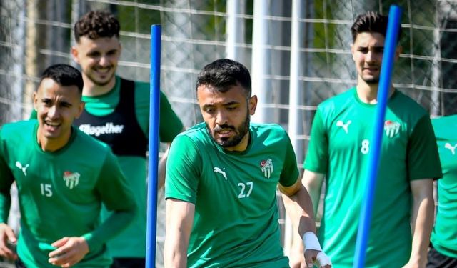 Bursaspor'da Bornova 1877 maçının hazırlıkları tamamlandı