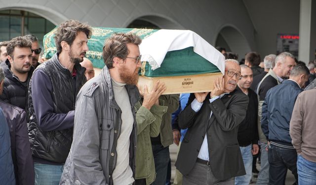 Milli bisikletçi ve hakem Bursa'da son yolculuğuna uğurlandı