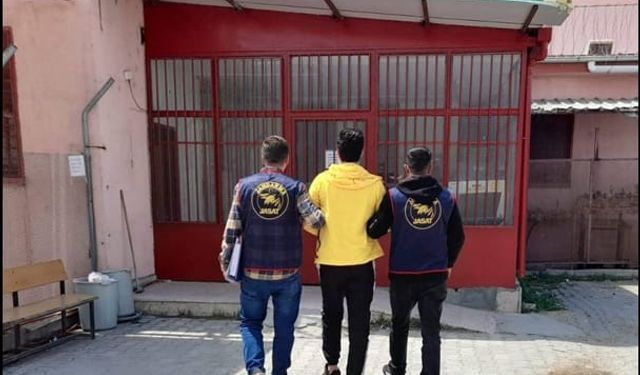 17 yıl kesinleşmiş hapis cezası ile aranan şahıs yakalandı