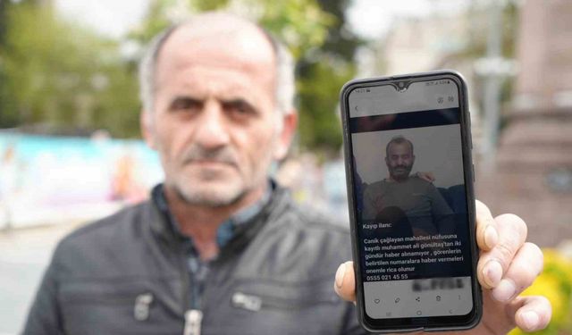 Engelli adamdan 3 gündür haber alınamıyor