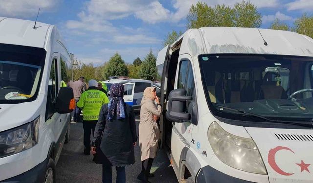 Konya’da okul servisleri denetlendi