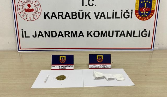 Karabük’te uyuşturucu operasyonu