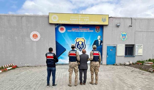 Kars’ta hapis cezası bulunan 1 kişi yakalandı