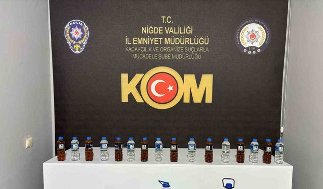 Niğde’deki kaçakçılık operasyonunda  5 Şüpheli yakalandı