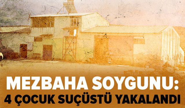 Bursa'da hırsızlık yapan 4 çocuk polis ekiplerince yakalandı