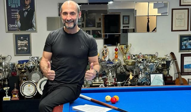 Milli bilardocu Semih Saygıner'in hayatı dizi oluyor