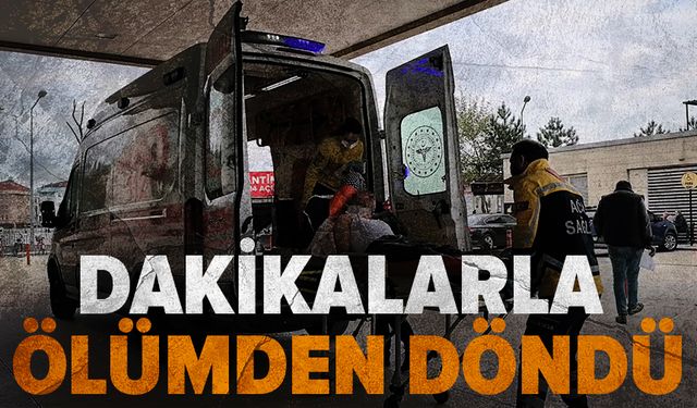 Bursa'da ocak gazını açık unuttu! 10 dakikayla hayatta kaldı