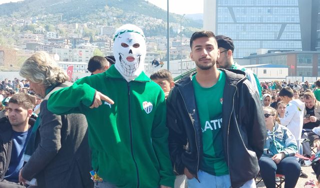 Bursaspor'un şampiyonluk maçı dev ekranlarda!