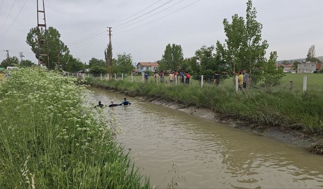 Sulama kanalında kaybolan çocuktan acı haber