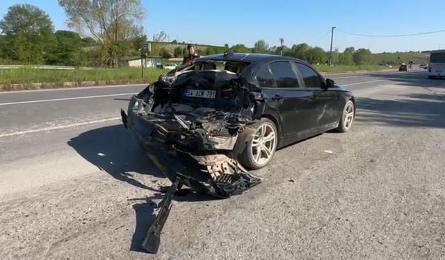 Devrilen tankerde sıkışan sürücü hayatını kaybetti