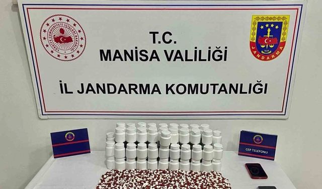 Manisa’da sentetik ecza operasyonu