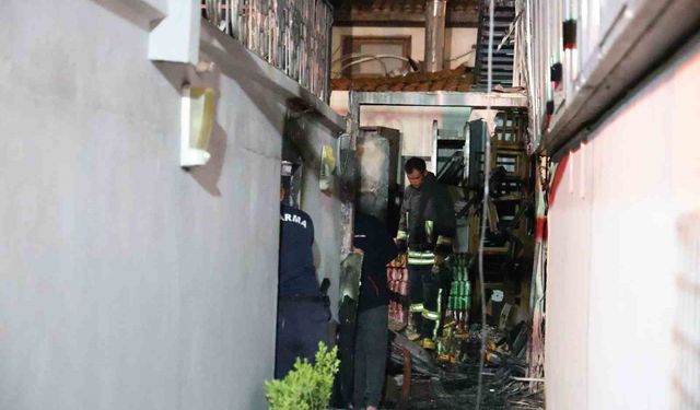 Muğla’daki restoranda çıkan yangın söndürüldü