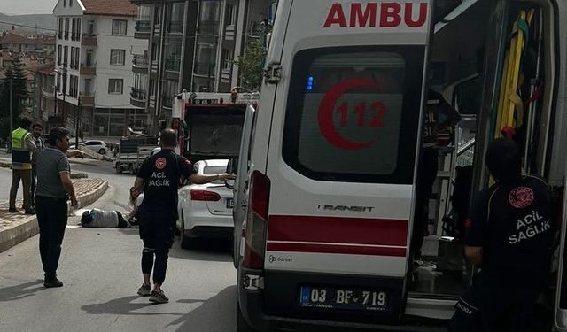 Otomobil temizlik işçisinin ayağını kopardı
