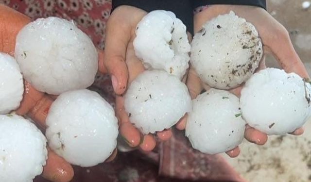 Şanlıurfa Valiliği’nden dolu yağışı açıklaması