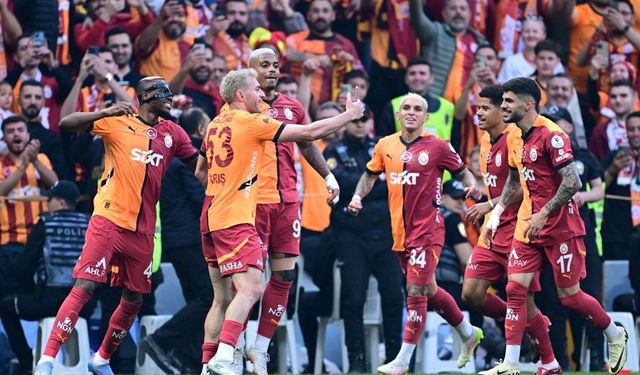 2024-2025 sezonu Süper Lig şampiyonu Galatasaray!