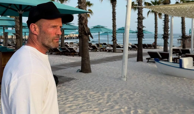 Jason Statham, Antalya'ya tatile geldi: '2. evime geri dönmek harika'