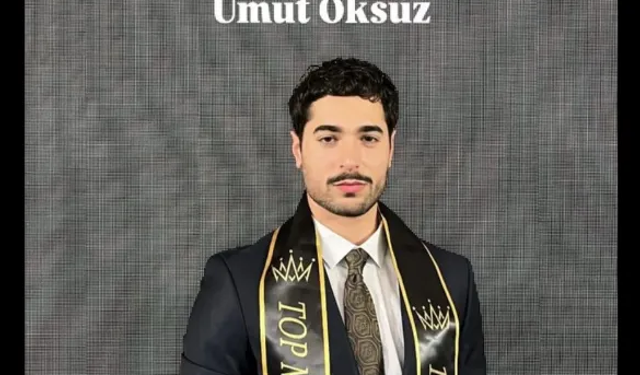 Bursalı Umut Öksüz, “Top Model of Turkey 2025” tacını kazandı!