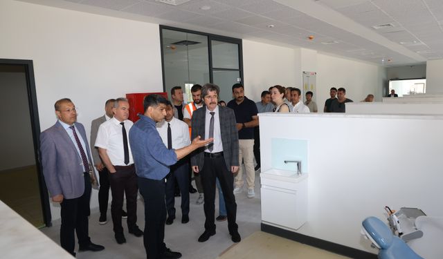 BUÜ'de Diş Hekimliği Fakültesi binası açılış için gün sayıyor