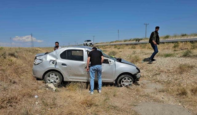 Adilcevaz’da otomobil takla attı: 6 yaralı