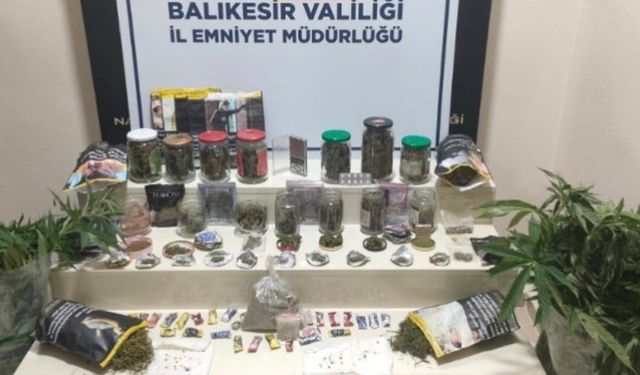 Bandırma’da uyuşturucu operasyonu