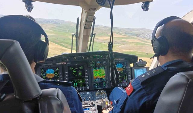 Başkentte helikopter destekli bayram trafiği denetimleri aralıksız devam ediyor