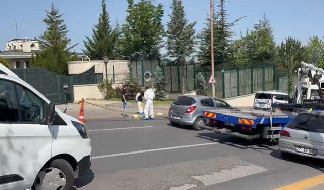 Çankaya Köşkü yakınında hareketli anlar