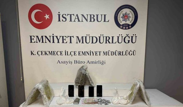 İstanbul’da uyuşturucu operasyonu: 5 gözaltı