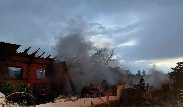 Kırşehir’de enerji firmasının deposunda yangın