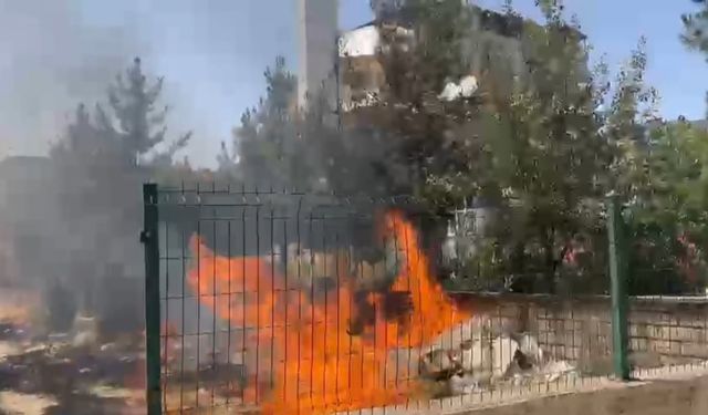 Kurtalan’da yangın paniği